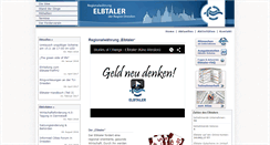 Desktop Screenshot of elbtaler.de